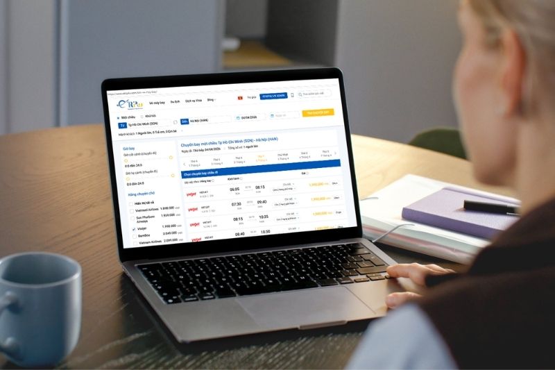 Chủ động đặt v&eacute; m&aacute;y bay sớm tại Vnbuy
