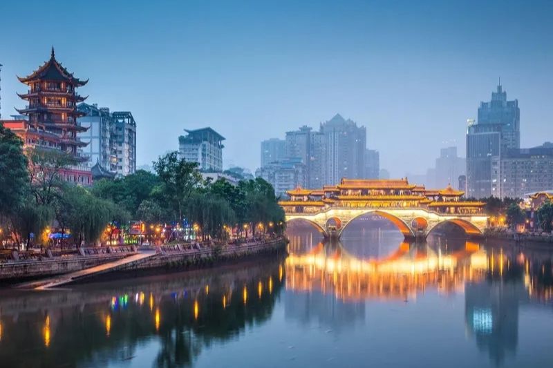 Thành Đô - thủ phủ của tỉnh Tứ Xuyên, Trung Quốc Thành Đô - thủ phủ của tỉnh Tứ Xuyên, Trung Quốc