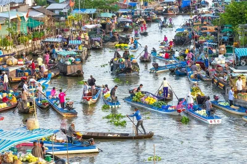 Chợ nổi Long Xuyên Chợ nổi Long Xuyên