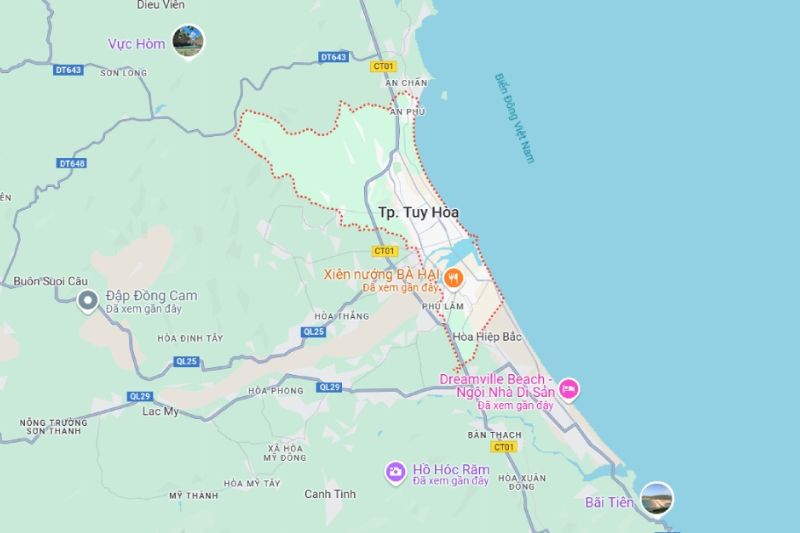 Phú Yên cách Sài Gòn bao nhiêu Km? Phú Yên cách Sài Gòn bao nhiêu Km?