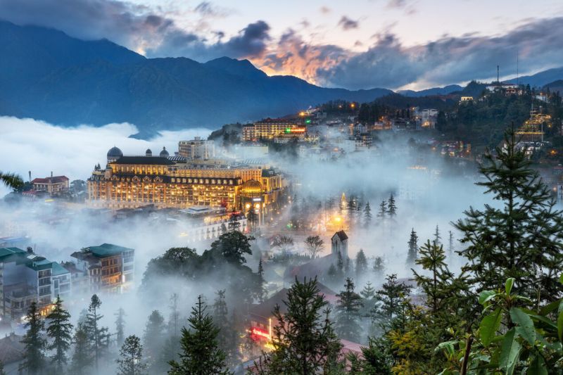 “xứ sở sương mù” Sapa “xứ sở sương mù” Sapa