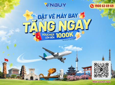 Dat ve tang voucher tour