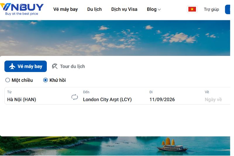 Đặt vé máy bay đi Anh giá rẻ nhất tại Vnbuy Đặt vé máy bay đi Anh giá rẻ nhất tại Vnbuy