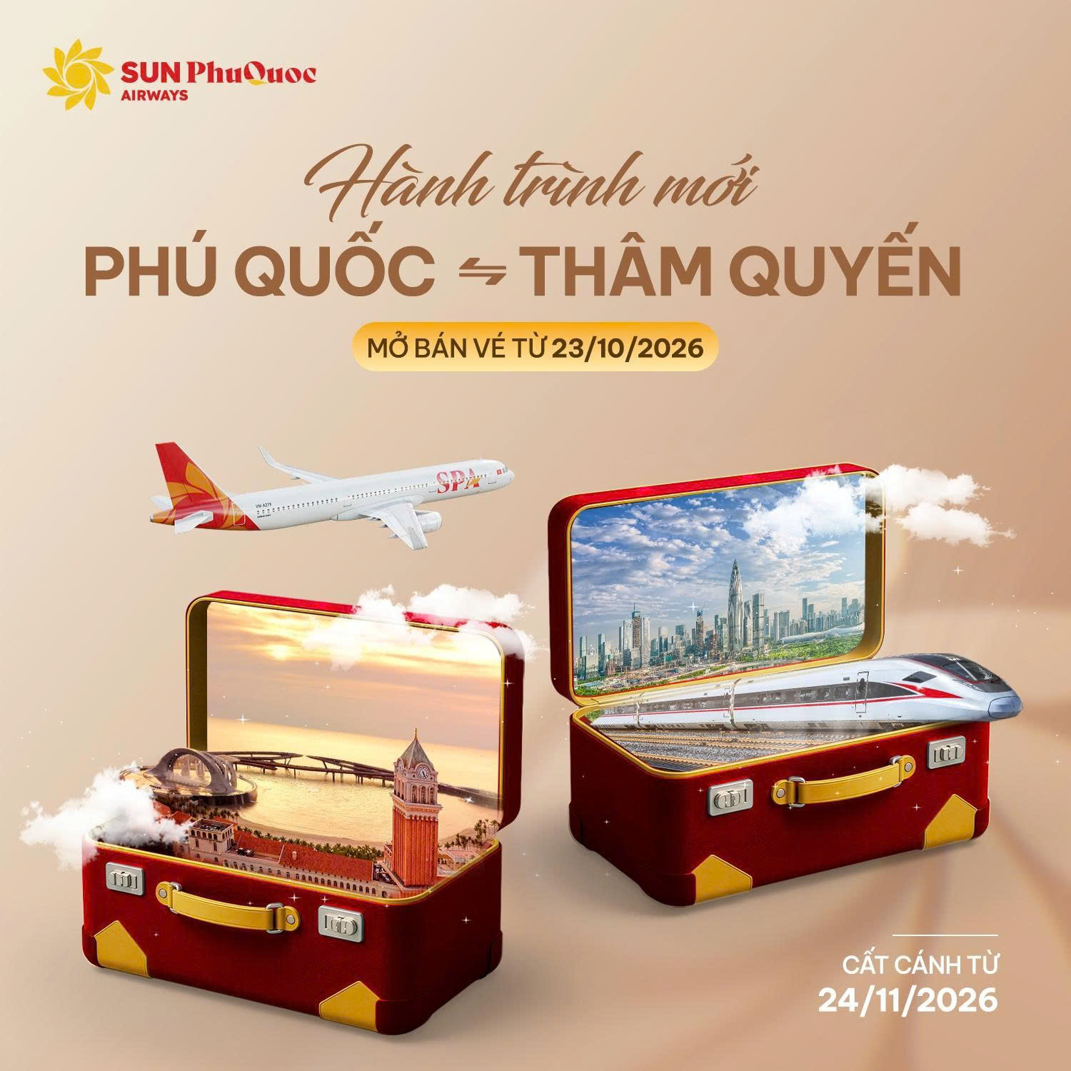 Bay thẳng Phú Quốc - Thâm Quyến Bay thẳng Phú Quốc - Thâm Quyến